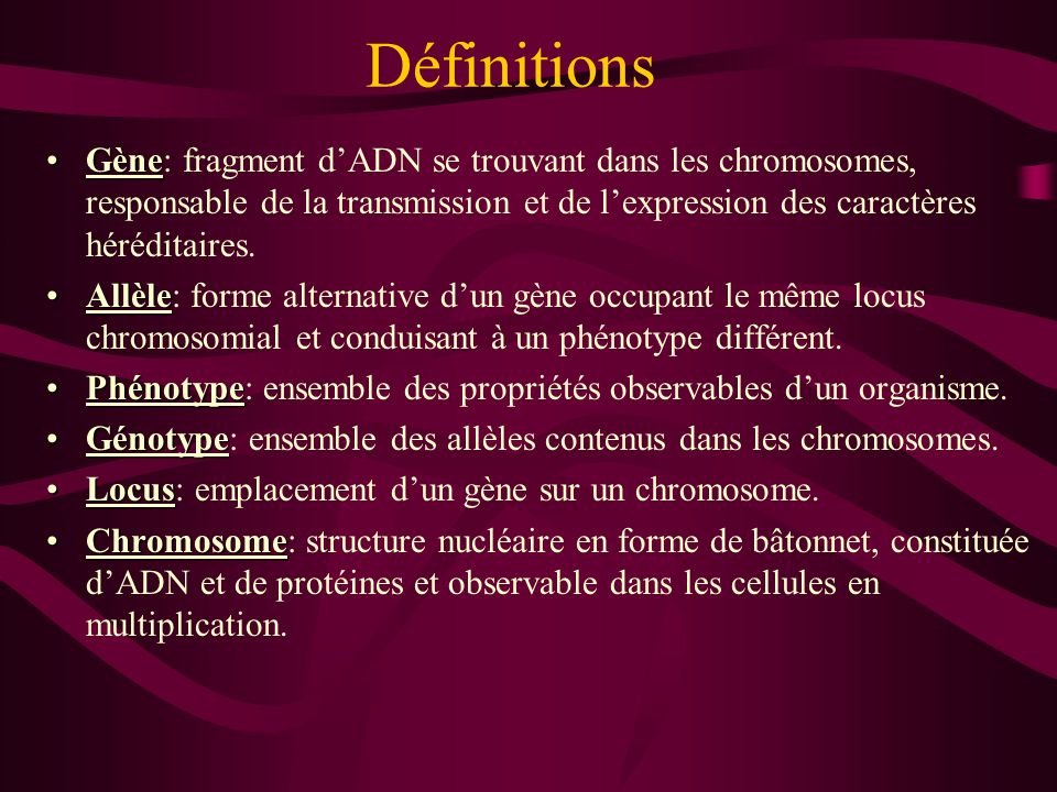 Science qui tudie l h r dit ppt video online t l charger